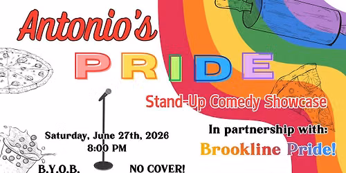 Antonio's Comedy Showcase: Pride Edition 