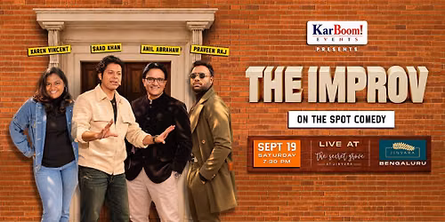 KARBOOM EVENTS presents THE IMPROV
