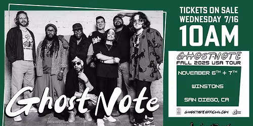 Ghost Note LIVE in San Diego