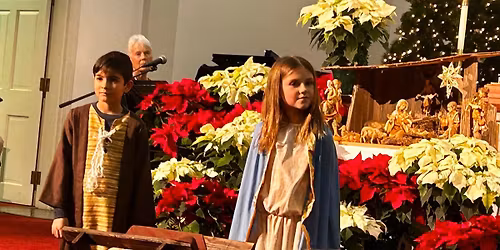 5 p.m. Christmas Eve Service featuring our children