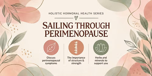 Sailing Through Perimenopause Workshop