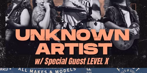 Unknown Artist Band @ Boatyard LKN w\/ special guest Level X