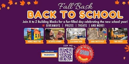 \ud83c\udf42 Fall Bash Back to School Celebration in Spanish Fork, UT
