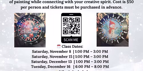 Christmas Mandala Painting Workshop