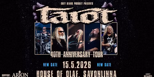 House of Olaf: Tarot 40th Anniversary Tour