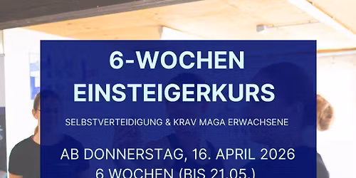 6-Wochen Einsteigerkurs Selbstverteidigung & Krav Maga