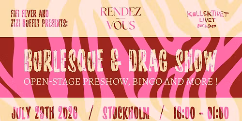 Rendez-Vous Club Stockholm - PRIDE Edition