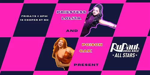 Drag Race All Stars 11 with Priestess Lolita and Poison Oak