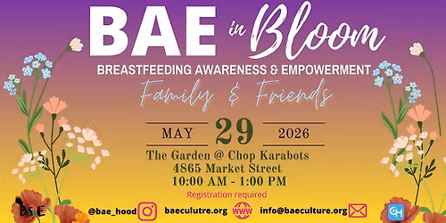 BAE in Bloom @ The Garden at Karabots 2026