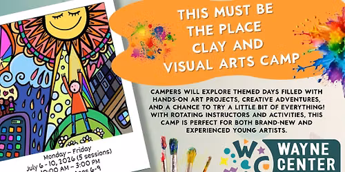 This Must Be the Place: Clay and Visual Arts Camp-A