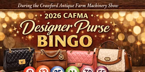 2026 Designer Purse Bingo 