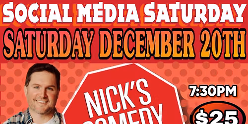 SPECIAL EVENT SOCIAL MEDIA SATURDAY with GARY BOLLES 12\/20