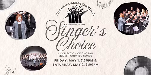 Fuquay-Varina Chorale Spring Concert: Singer's Choice