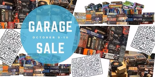 Gamers Haven Garage Sale