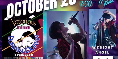 Double tribute for Duran Duran and Pat Benatar tribute bands