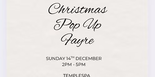 Christmas Pop-Up Fayre