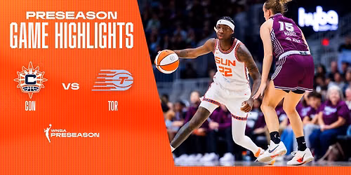 Connecticut Sun vs. Toronto Tempo