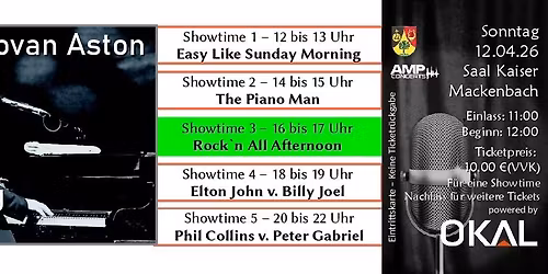 DONOVAN ASTON - The Great Song Marathon