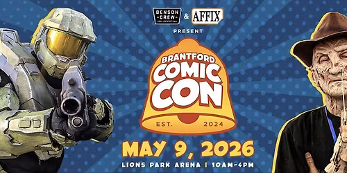 BRANTFORD COMIC CON 2026