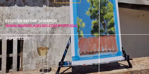 Painting & \ud83c\udf77 Retreat in Portugal 