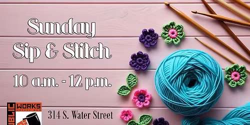 Sip & Stitch at Public Works