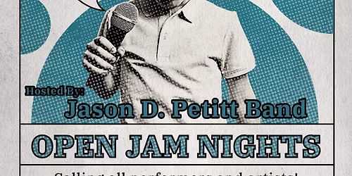 OPEN JAM (Host) at the Island Bar