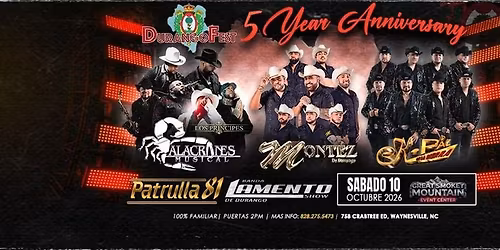 DURANGO FEST EN WAYNESVILLE 