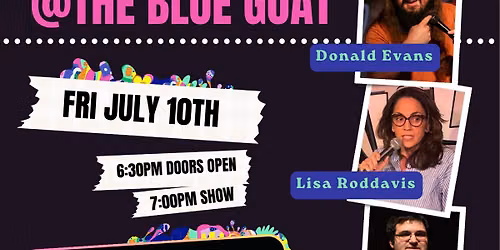 Comedy Night @ The Blue Goat - Maitland, Fl