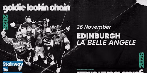 Goldie Lookin Chain at La Belle Angele, Edinburgh