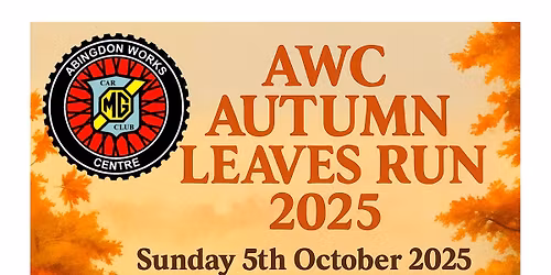 AWC Autumn Leaves Run 2025