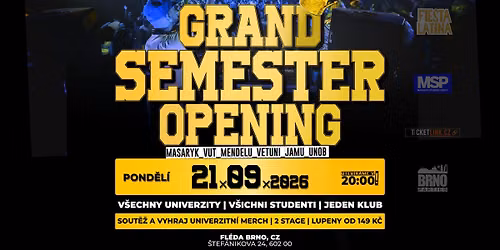 GRAND SEMESTER OPENING 2026 \ud83d\udc51\ud83c\udf93