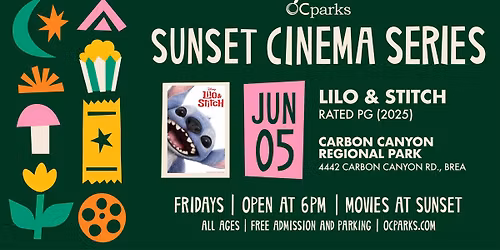 Lilo & Stitch: 2026 OC Parks Sunset Cinema Series 