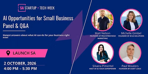 AI Opportunities for Small Business Panel & Q&A