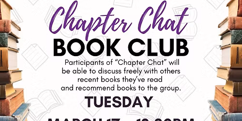 CHAPTER CHAT BOOK CLUB