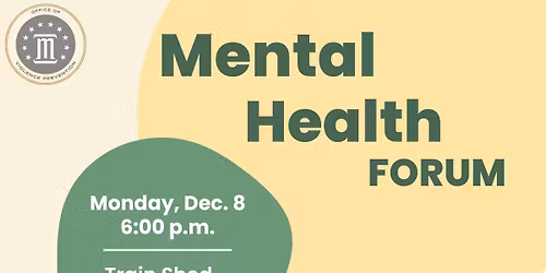 Mental Health Forum
