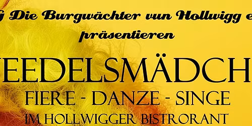 VEEDELSM\u00c4DCHE * FIERE - DANZE - SINGE