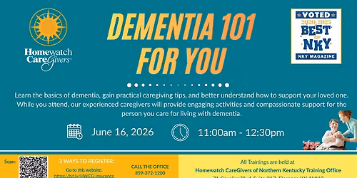 Dementia 101 for you - Activities for a loved one with dementia