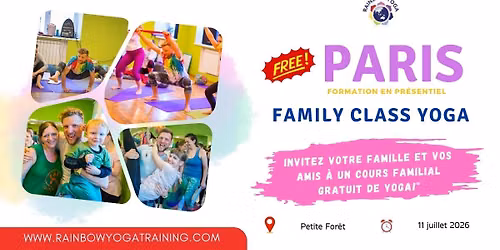 [PARIS] Rainbow Yoga Training Free Family Class