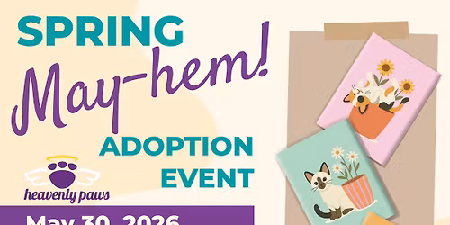 Spring May-Hem Adoption Event at Petsmart Hanover
