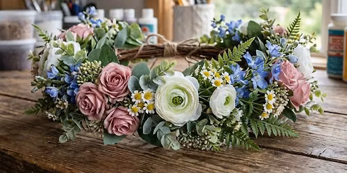 Silk Flower Crown Workshop