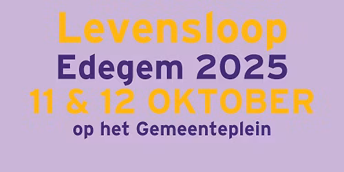 Levensloop 2025 Vrienden van Nutrify. Kom meewandelen, lopen of liever een soepje eten.
