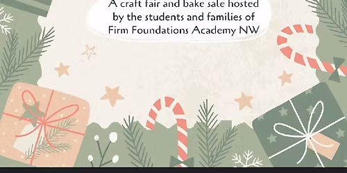 Craft and bake sale