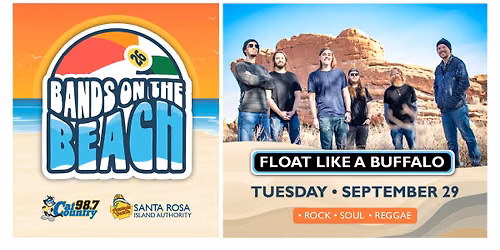 2026 Bands on the Beach - Float Like a Buffalo