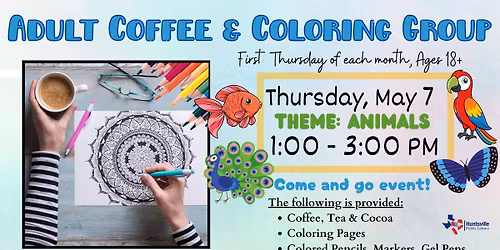 Adult Coffee & Coloring Group