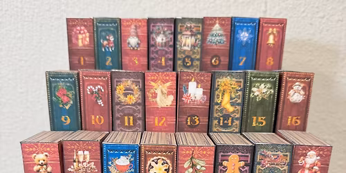 Mini Book Advent Calendar