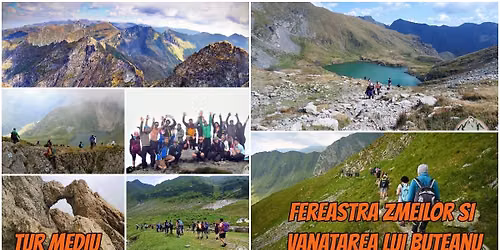 Tur mediu - Fereastra Zmeilor \u0219i V\u00e2n\u0103tarea lui Buteanu