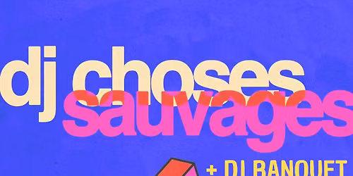 \u2206 DJ CHOSES SAUVAGES + DJ LE BANQUET \u2206 
