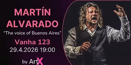 PORVOO\ud83c\uddeb\ud83c\uddee: Mart\u00edn Alvarado "The Voice of Buenos Aires", Vanha 123