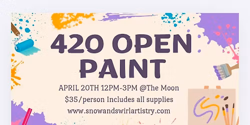 420 Open Puff n' Paint 