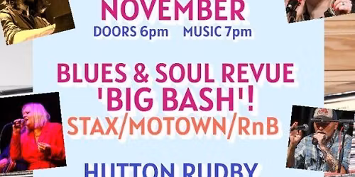 BIG BASH! BLUES BROTHERS & SOUL SISTERS JOIN US FOR THE END OF YEAR PARTY!